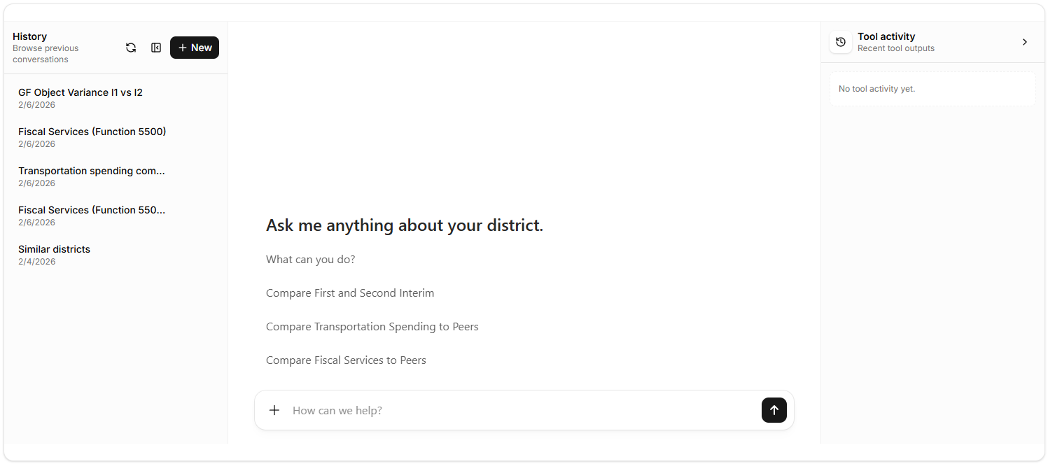 SACS.ai assistant screenshot